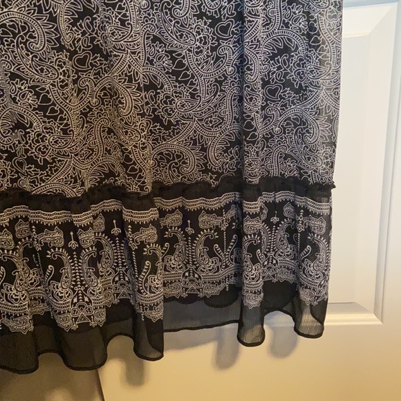 Black and white Maxi Dress - Picture 3 of 4